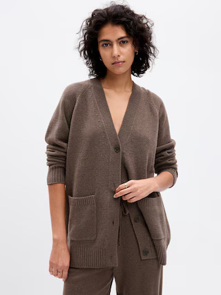 CashSoft Boyfriend Cardigan | Gap (CA)