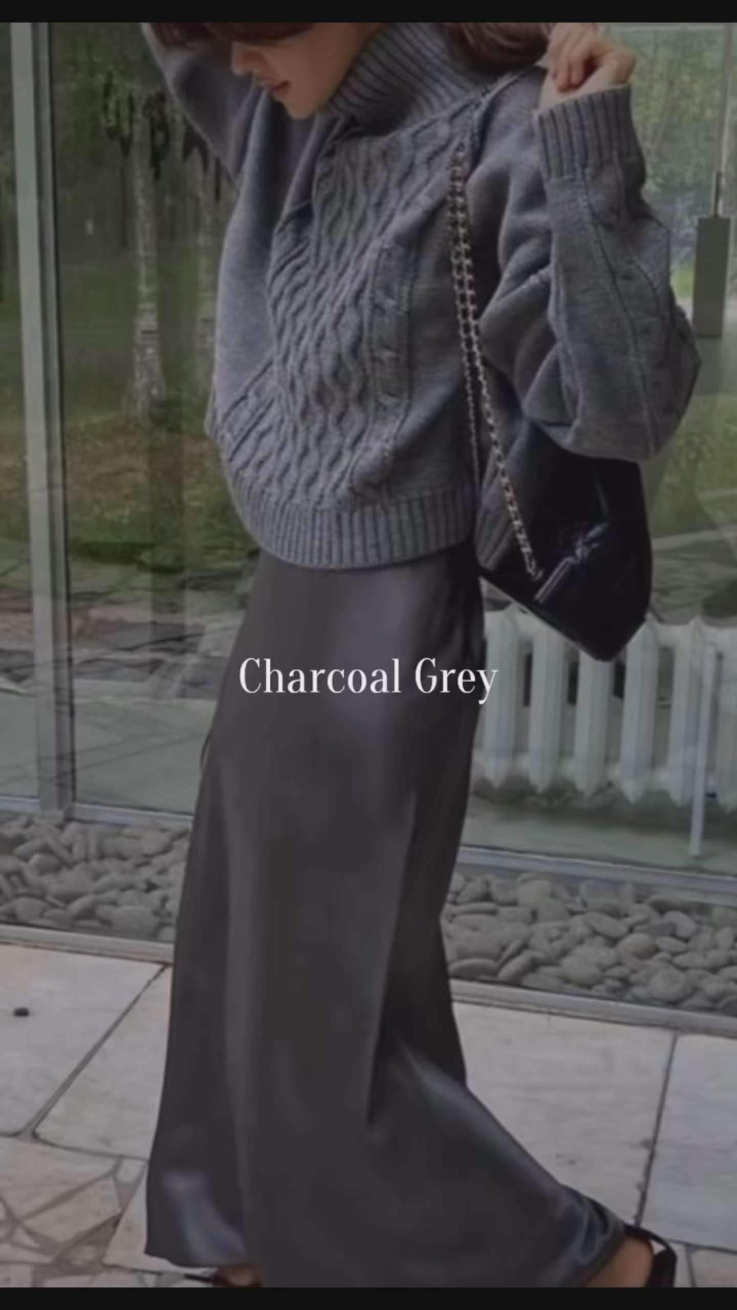 Charcoal grey is another key trend for winter 2025, offering a timeless and versatile option for any wardrobe. It’s perfect for a tonal monochrome look that feels sleek and sophisticated. This classic shade pairs beautifully with other neutrals and is a great choice for coats, trousers, and sweaters. Charcoal grey is a staple for any capsule wardrobe, looking chic season after season. 

 #LTKgrwm #LTKootd #LTKSeasonal
