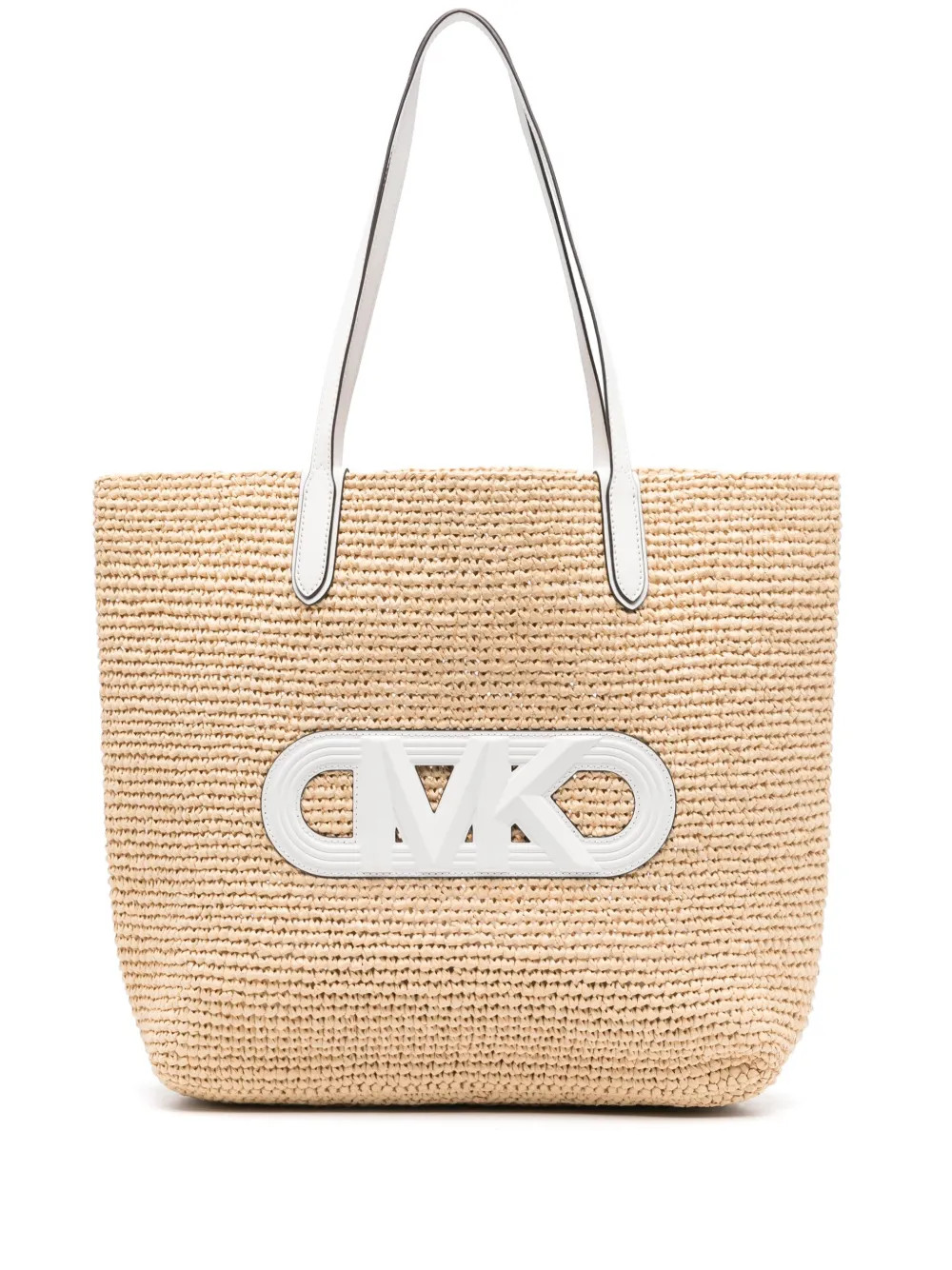 Michael Kors Large Eliza Interwoven Tote Bag | Neutrals | FARFETCH IN | Farfetch Global
