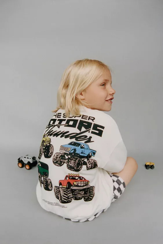 CAR PRINT SWEATSHIRT | Zara US