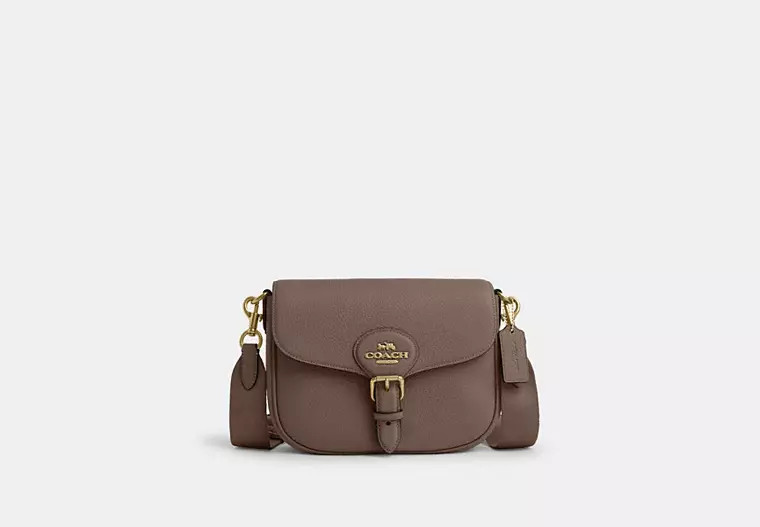 Coach Outlet Amelia Saddle Bag - Brown | Coach Outlet US