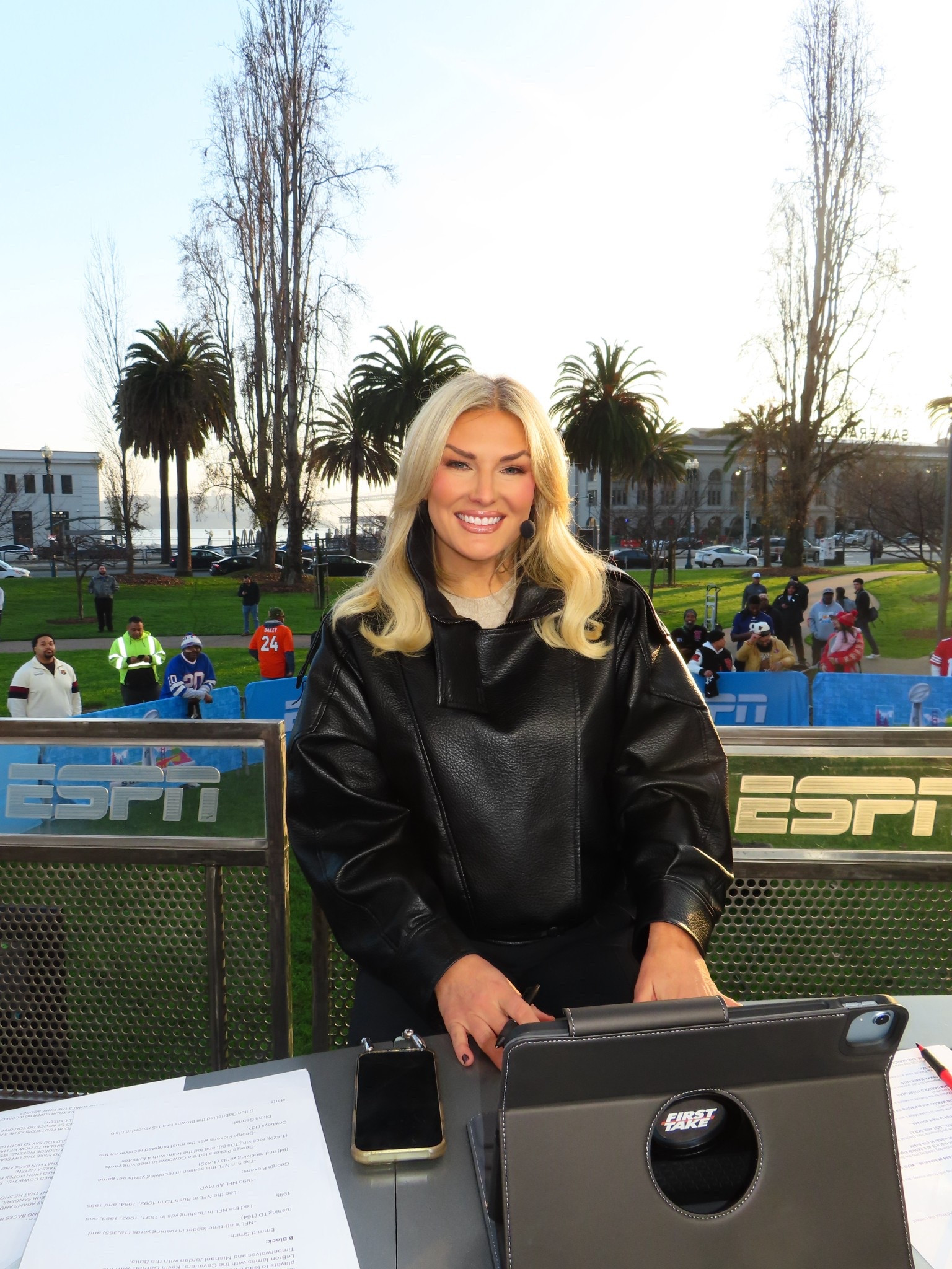 This jacket is vital for a reason… I wore this jacket to the national championship game and ran it back for our last show before the Super Bowl! Also own this Abercrombie sweater tee in 3 colors. It’s so easy to layer with or wear alone  

#LTKootd #LTKWorkwear #LTKdayinmylife