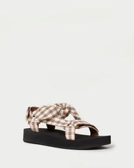 Maisie Brown Gingham Sport Sandal | Loeffler Randall