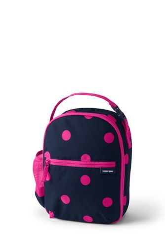 School Uniform Kids Insulated Soft Sided Lunch Box | Lands' End (US)