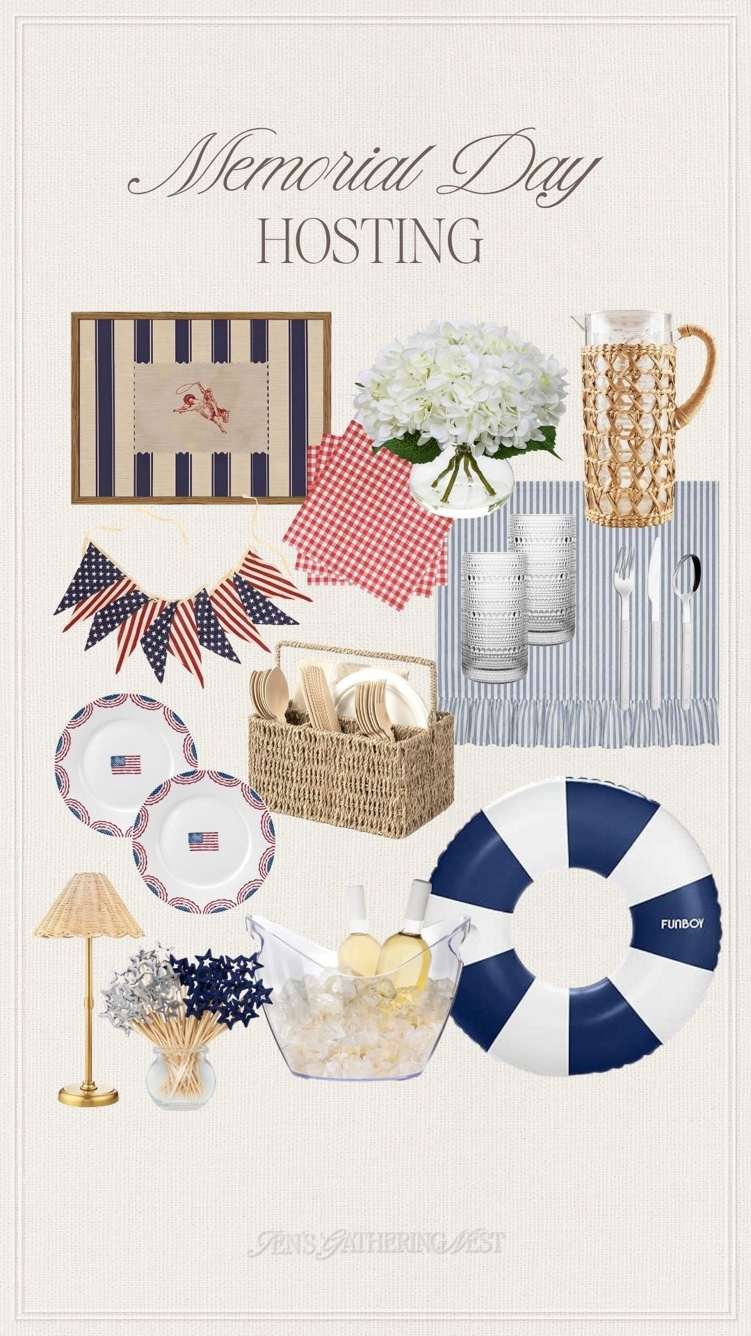 Amazon Memorial Day hosting finds for an easy red white and blue summer table. 🇺🇸

#amazonfinds #memorialdayfinds #summerhosting #redwhiteblue #patrioticdecor #outdoorentertaining #tablescapeideas #amazonhome #holidayweekend #ltkfinds

#LTKSeasonal #LTKHome