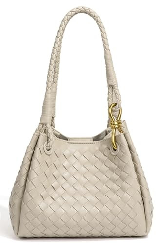 Trendy Woven Bucket Hobo Bags Women Underarm Shoulder Bag Cute Satchels Crossbody Purse PU Leathe... | Amazon (US)