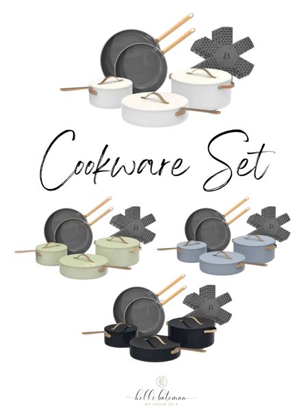 Ceramic non stick cookware set 


#LTKhome #LTKfamily #LTKFind