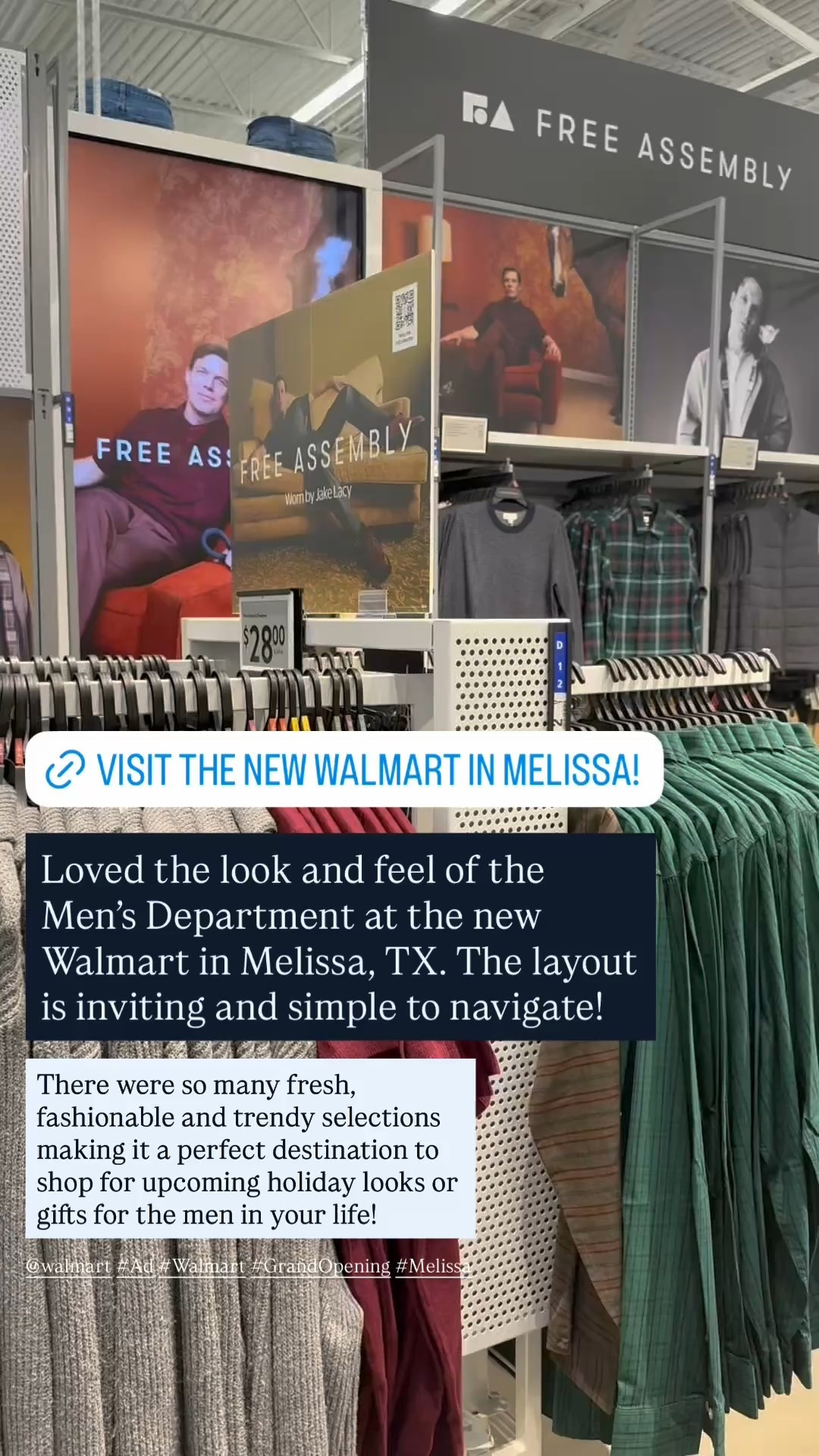 Walmart’s mens department Melissa Texas is gorgeous! 

#LTKHoliday #LTKStyleTip #LTKFindsUnder50