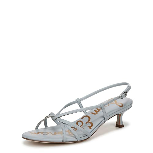 Sam Edelman Women's Cressa Heeled Sandal, Cape Blue, 8 | Amazon (US)