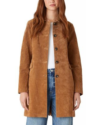 BLANKNYC Real Suede Trench Coat  | Bloomingdale's Women | Bloomingdale's (US)