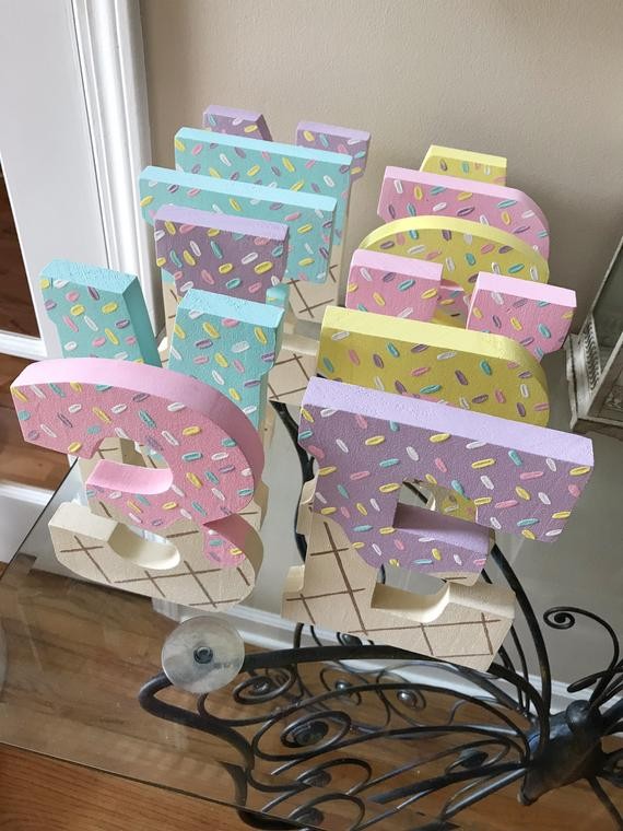 Ice Cream Party Ice Cream Decorations Ice Cream Birthday | Etsy | Etsy (US)