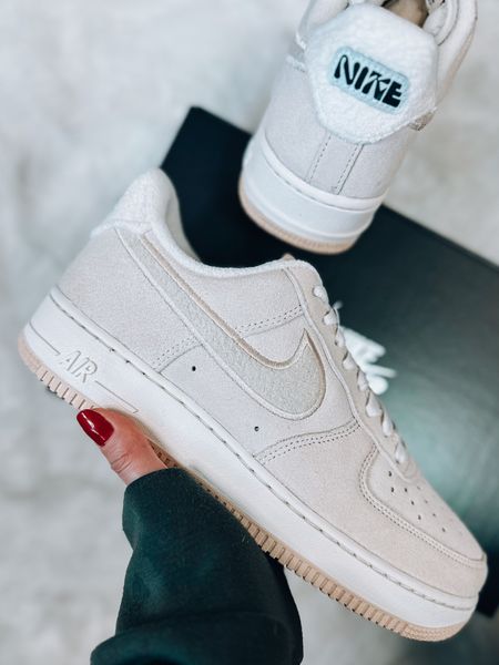 The cutest Sherpa trimmed suede Air Force ones great gift idea for her 


#LTKGiftGuide #LTKshoecrush #LTKHoliday