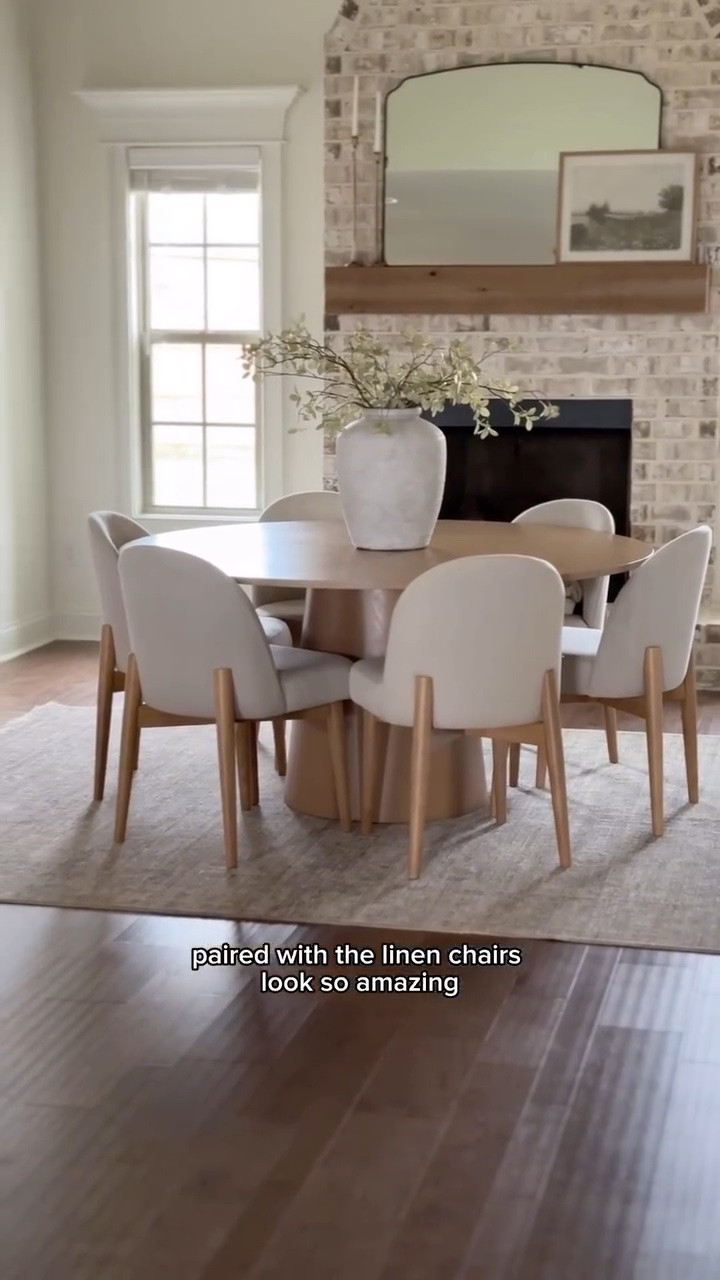 Code “HANNAH10” will save you 10%!

This set from @thepopmaison is SO beautiful! The warm wood tone, pedestal base, and timeless design make it feel like it was made for this space. We chose the 60” Orchid table paired with six Havana chairs, and I love how it brings everyone together while still feeling open and inviting!

#Gifted #DiningRoomInspo #OrganicModern #PopMaison #RoundDiningTable

#LTKSeasonal #LTKHome #LTKstorytime