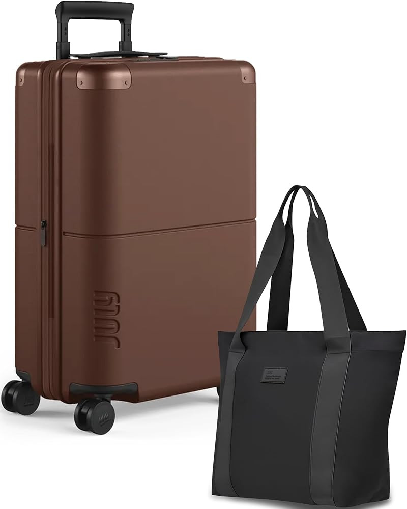 Carry On Max Expandable - 21.5" Airline Approved Carry On Luggage with Travel Tote, Rolling Suitc... | Amazon (US)