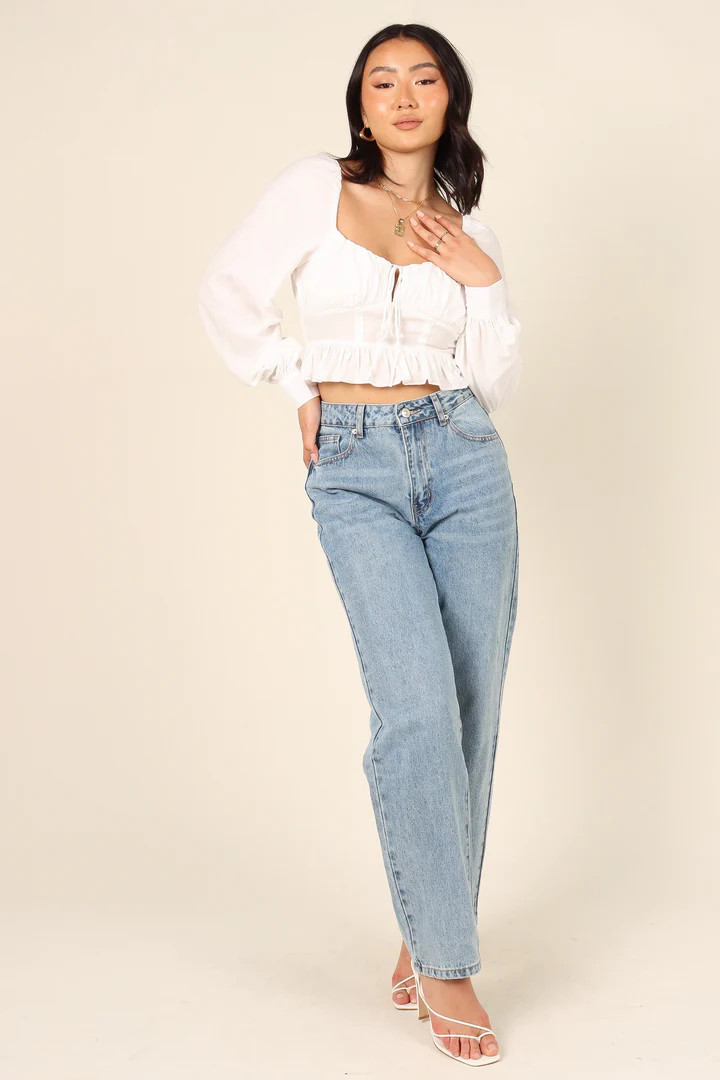 Claire Top - White | Petal & Pup (US)