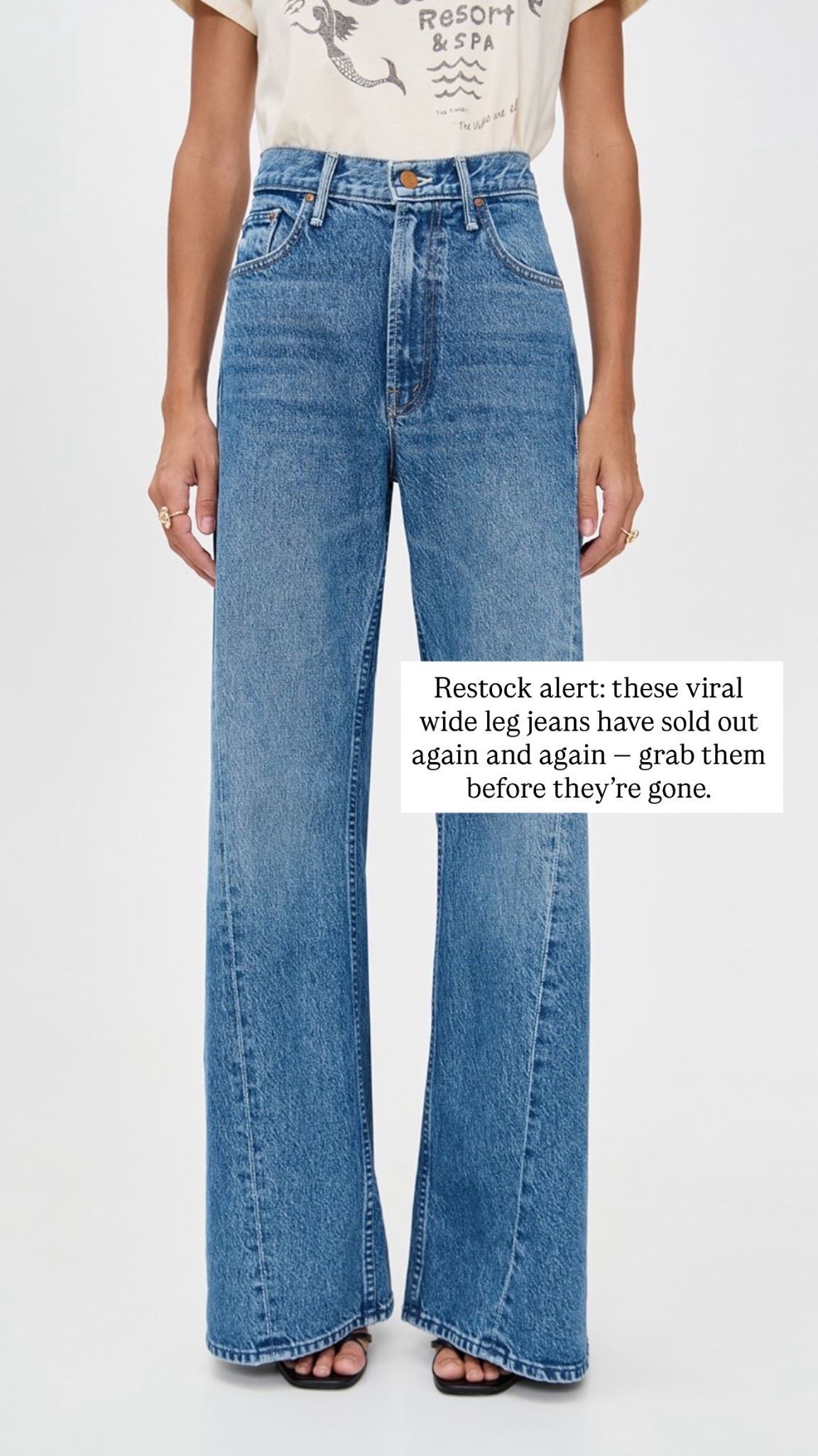Back in stock! These jeans are SO good. 