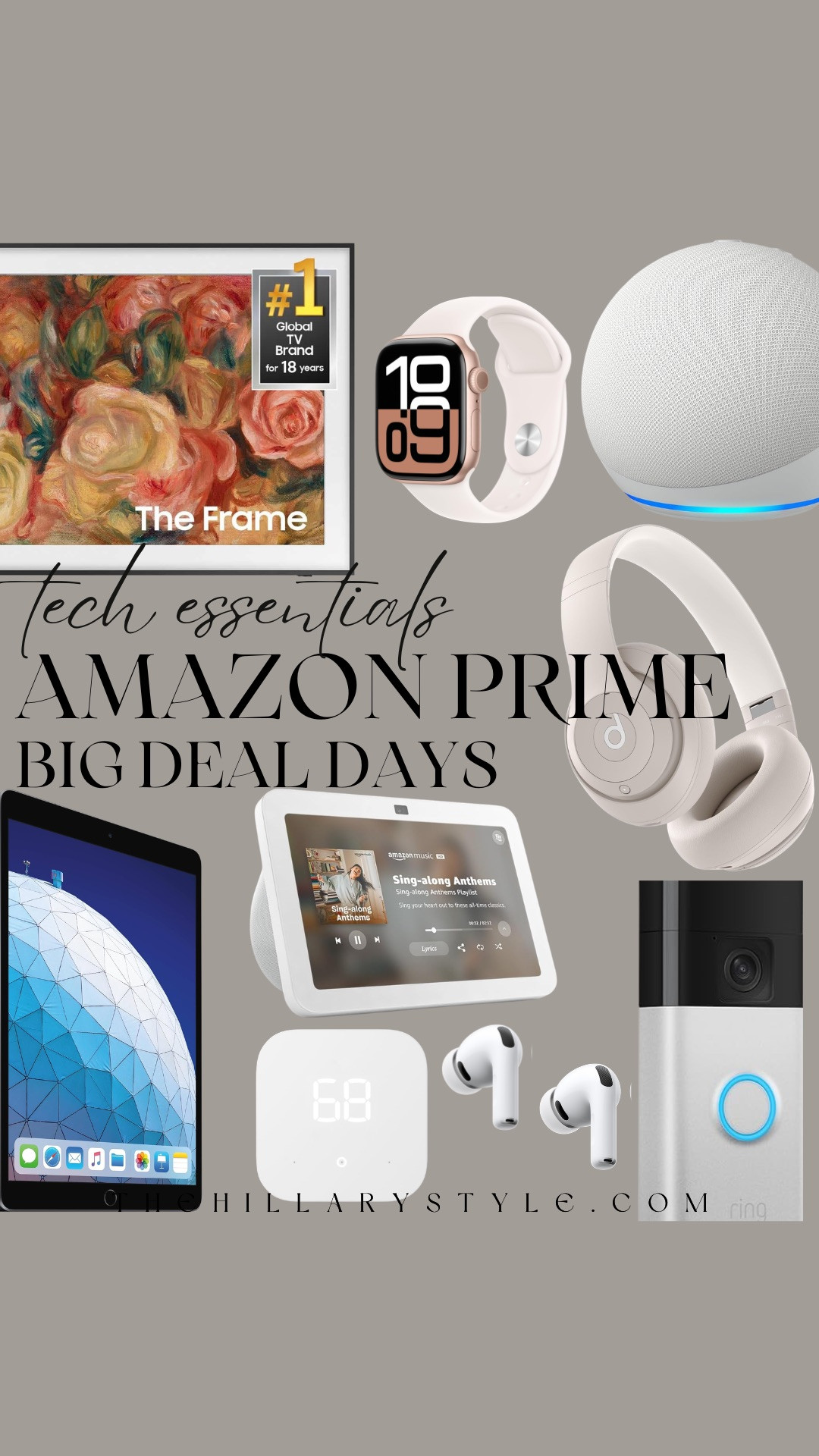 The tech upgrade you’ve been putting off 👀 My Big Deal Days tech essentials are linked here—practical picks for everyday use or a little gift-list head start!
#TechEssentials #AmazonTech #TechGifts #BigDealDays #AmazonFinds 

 #LTKSeasonal #LTKOver40