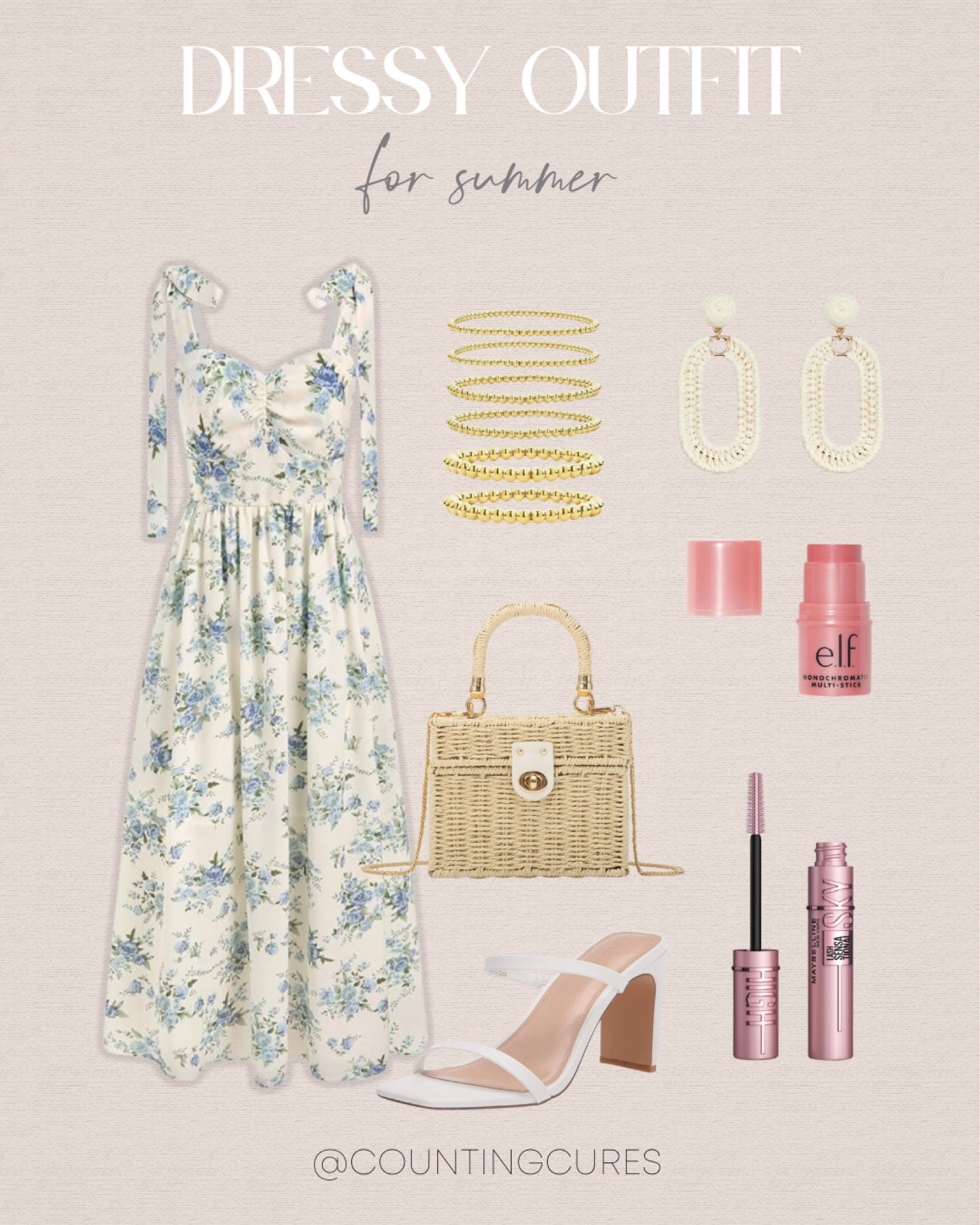 Loving this cute floral bow-tie sleeveless midi dress, square box rattan shoulder bag, white sandals, and more from Amazon! A great dressy outfit idea for summer!
#summerfashion #transitionalstyle #trendydresses #goldjewelry

#LTKSeasonal #LTKStyleTip #LTKBeauty