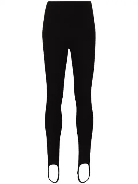 high-waist stirrup leggings | Farfetch (UK)