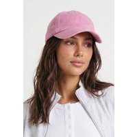 boohoo Women's Pink Washed Baseball Cap | Cotton/Polyurethane | boohoo (US & Canada)