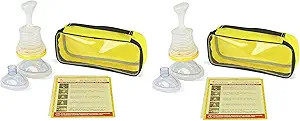 LifeVac Travel Kit Pack of 2 - Choking Rescue Device, Portable Suction Rescue Device First Aid Ki... | Amazon (US)