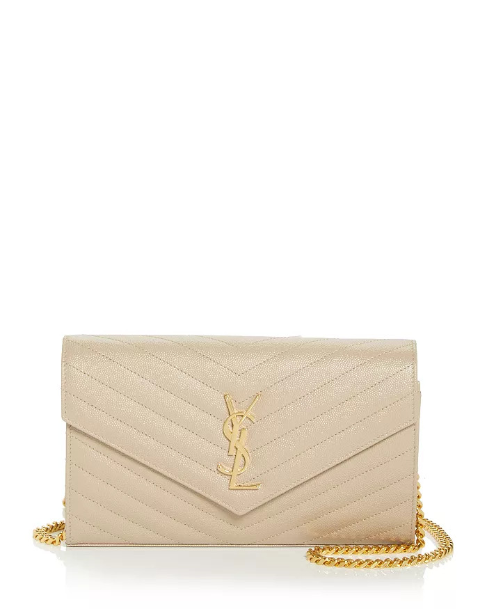 Monogram Quilted Leather Chain Wallet | Bloomingdale's (US)