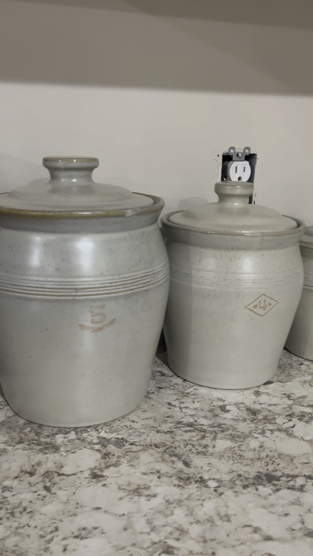 These Crock Canisters are the PERFECT addition to my kitchen! They are so high quality, the most beautiful greige color, and the style couldn’t be any more perfect! 

#LTKSale #LTKhome #LTKsalealert
