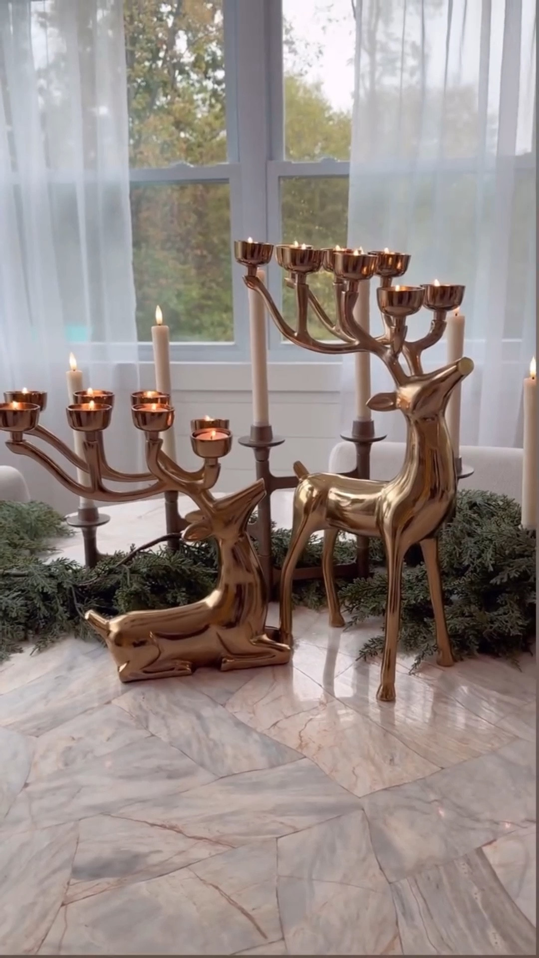 These are absolutely STUNNING!!! ✨ They just launched and will sell out fast—I had to snag mine right away! The perfect holiday table centerpiece 😍. Trust me, this might be your favorite find of the 
.
.
#mytexashome #christmasdecorations #holidayfinds #walmartdecor #walmarthome #decoratewithme #christmas2025

#LTKHome #LTKSeasonal #LTKU