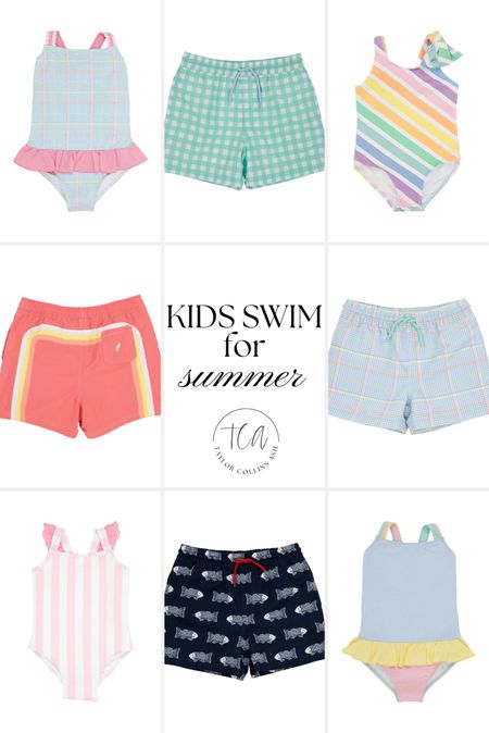 Kids summer swimsuit favorites from The Beaufort Bonnet Company! 

#LTKSwim #LTKSeasonal #LTKKids