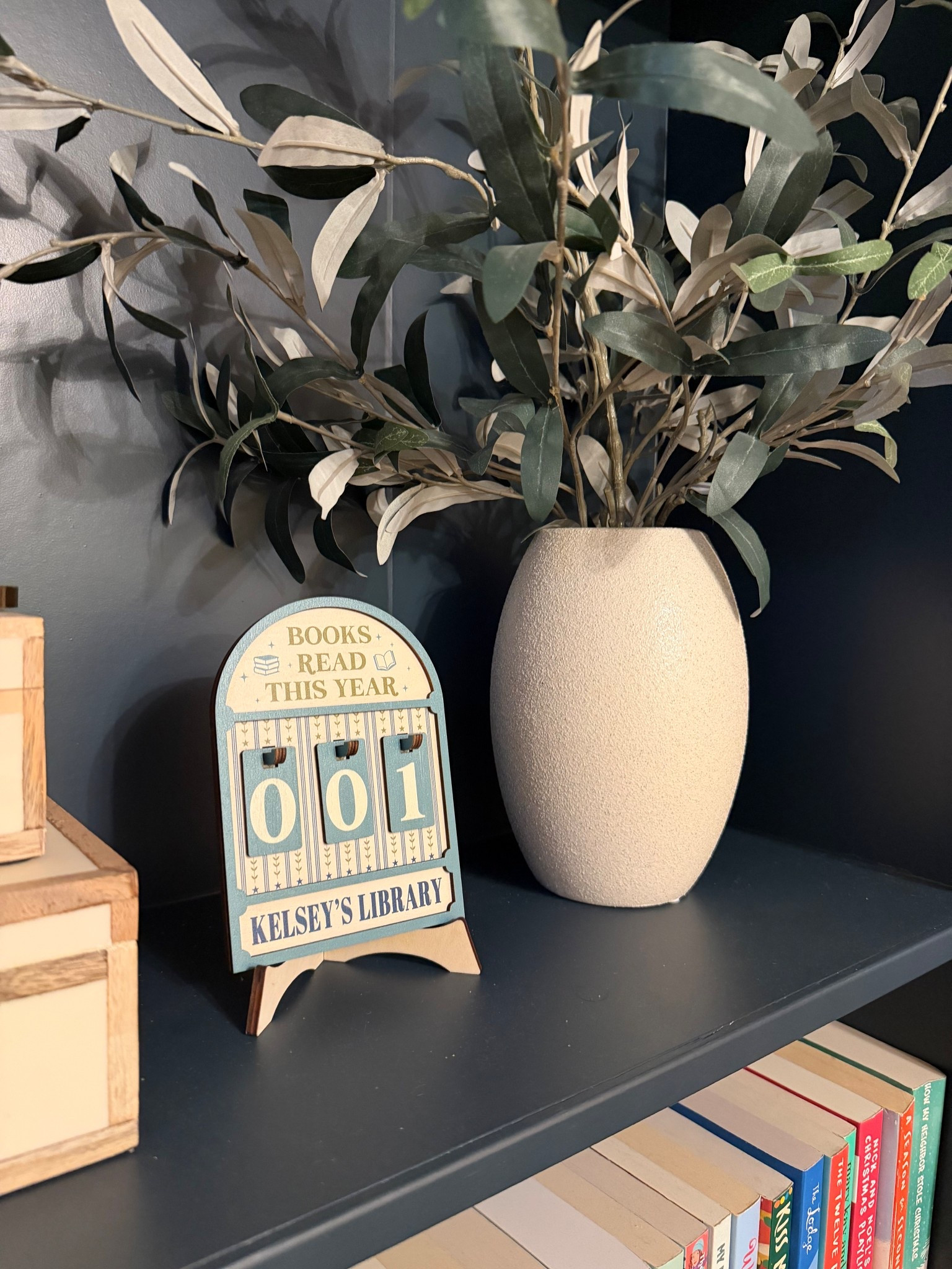 Custom book counter to track how many books I’ve read this year 📚⭐️ 

#LTKdayinmylife #LTKHome