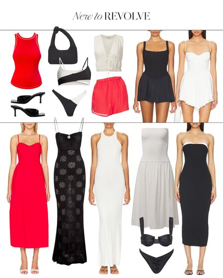 New to Revolve ❤️ summer dresses, pops of red, bikinis and tops

#LTKStyleTip