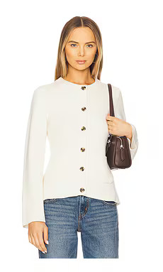 PISTOLA Dani Cardigan in Shell from Revolve.com | Revolve Clothing (Global)