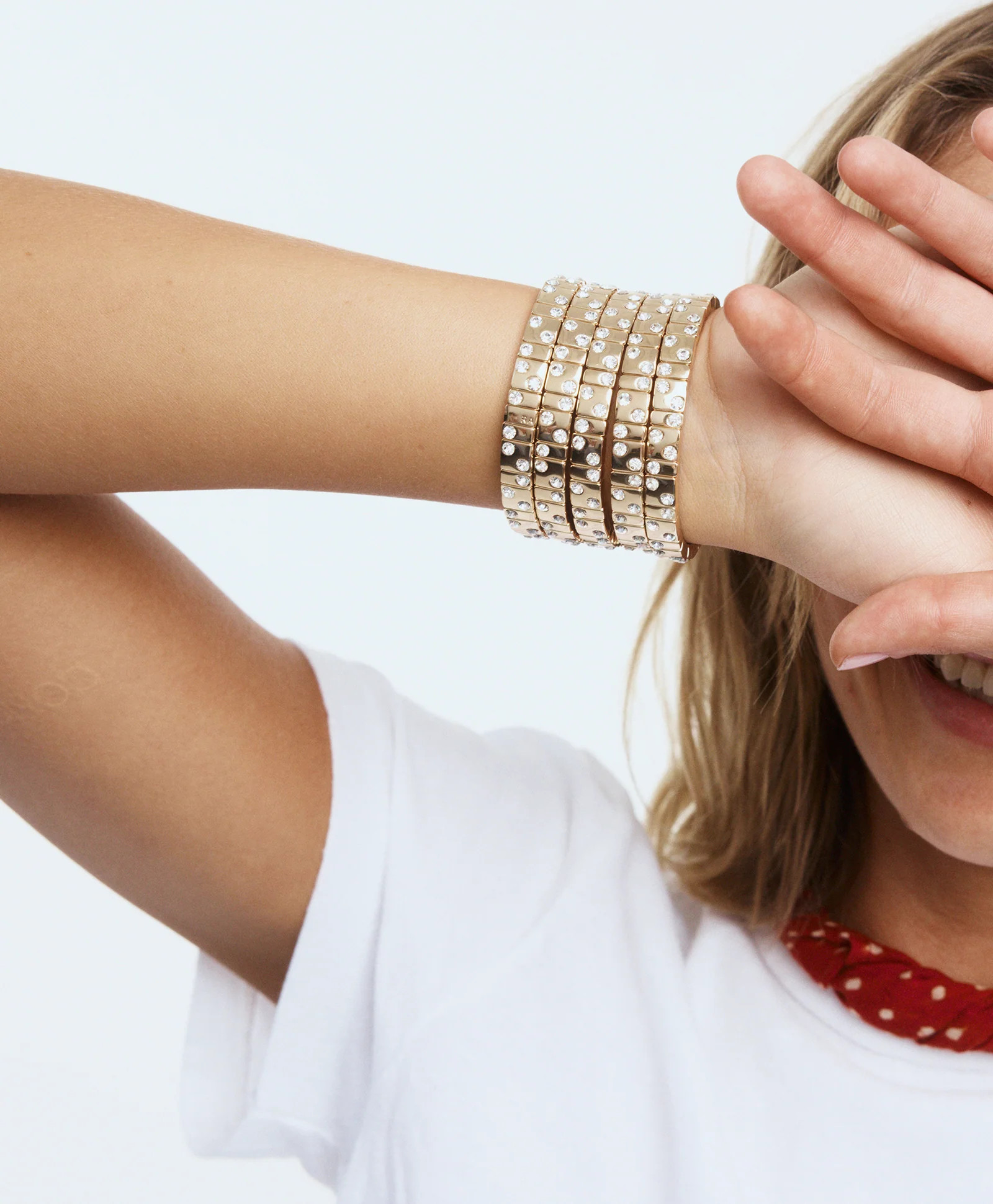 Twinkle Twinkle Bracelets in Gold | Roxanne Assoulin