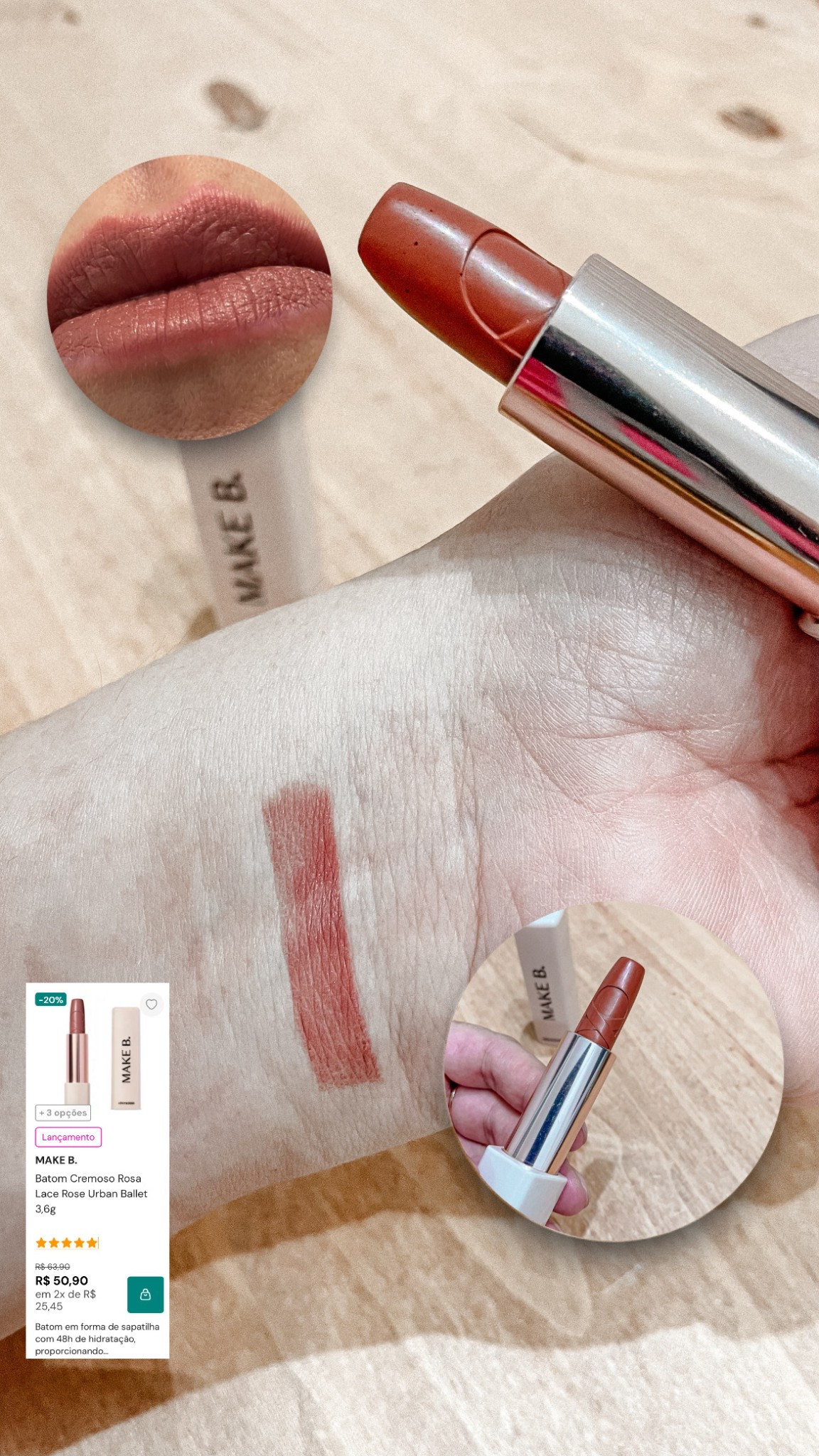 oBoticário nova coleção MAKE B Balet vale muito conhecer produtos da mais alta qualidade e com a delicadeza das bailarinas 

#LTKbeleza #LTKbrasil