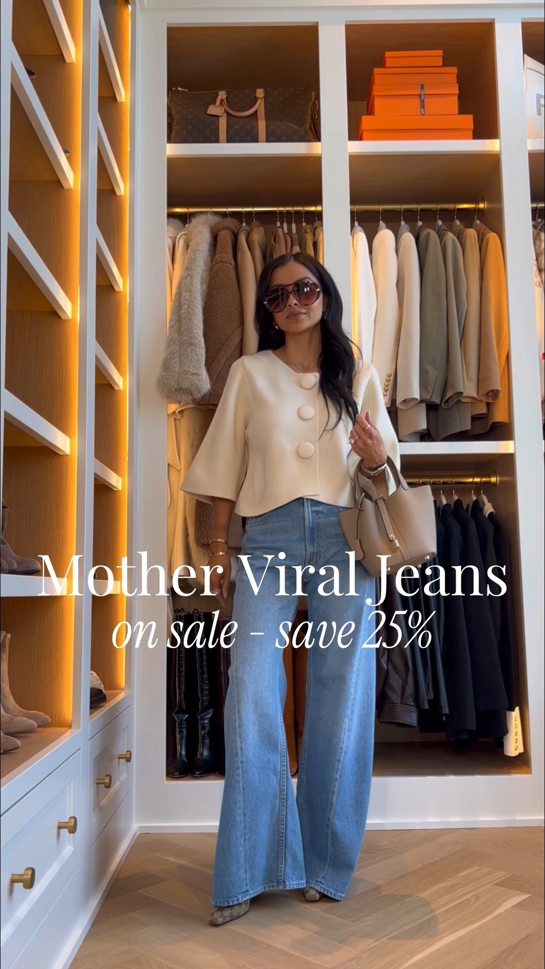 Bloomingdale’s friends and family sale! Save 25% off these viral mother jeans - absolutely worth the hype. The Mother Lemon Twist jeans are so flattering and the wash is perfect for spring. I love how easily they pair with simple Zara tops to create outfits that feel polished but still effortless.

Mother Lemon Twist jeans, wearing a 24, runs TTS.

miamiamine viral Mother Lemon Twist jeans spring denim outfit Zara tops spring outfit ideas flattering high rise denim elevated casual style chic everyday outfits spring wardrobe staple



#LTKOver40 #LTKPetite #LTKSaleAlert