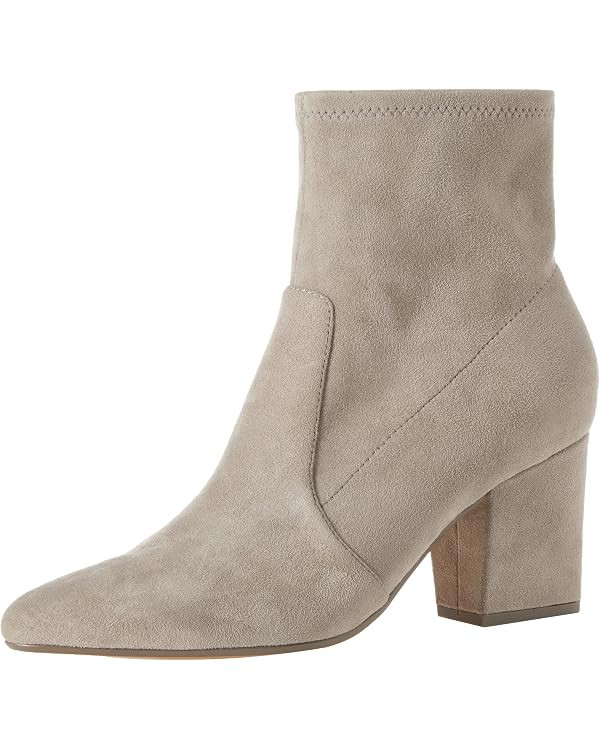 Amazon Essentials Women's Fitted Stretch Ankle Boots with Block Heel | Amazon (US)