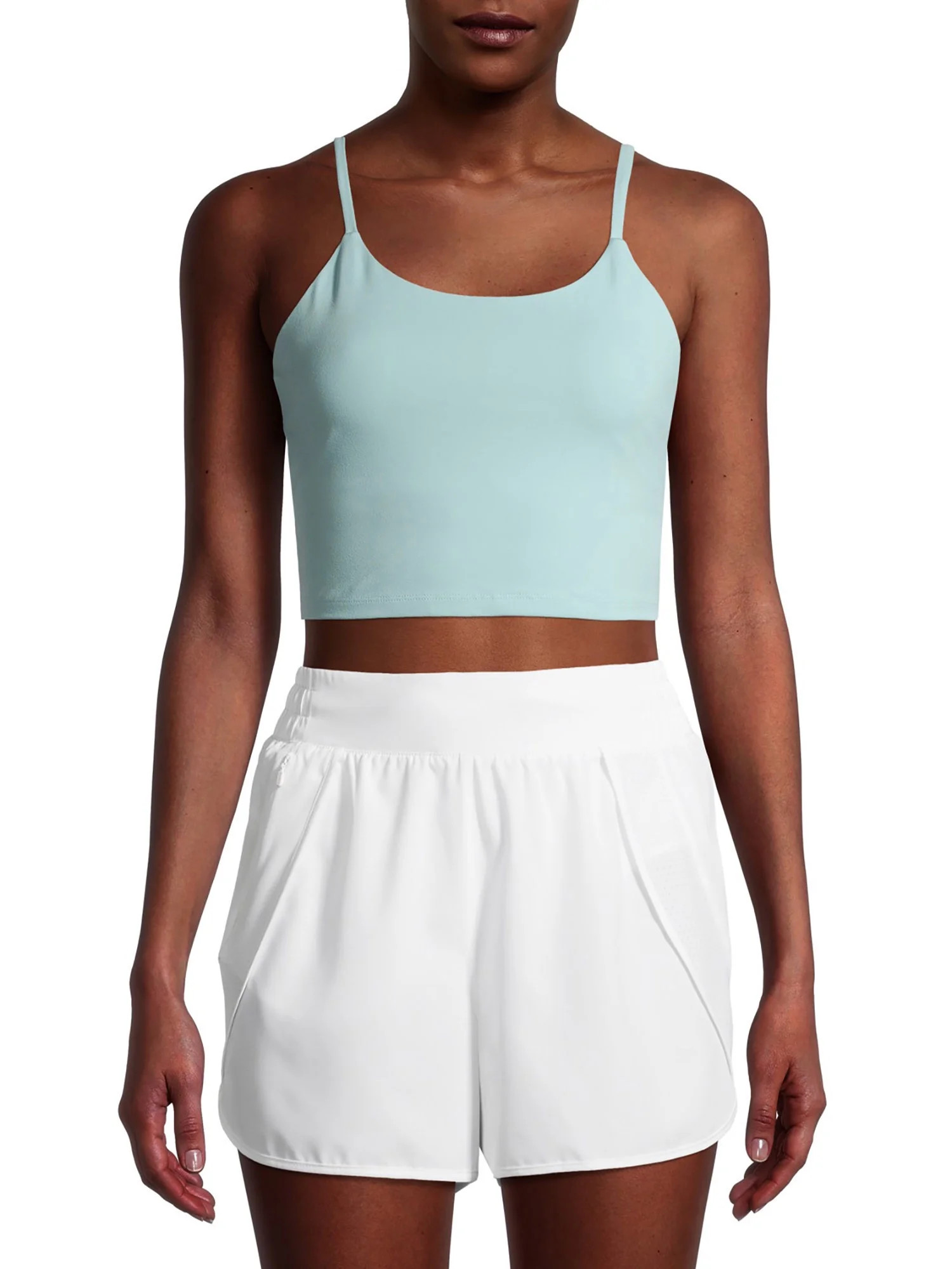 Avia Low Impact Sports Crop with Shelf Bra and Removable Pads | Walmart (US)