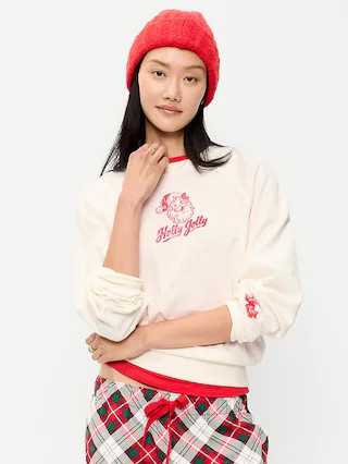 Oversized Raglan Sweatshirt | Old Navy (US)