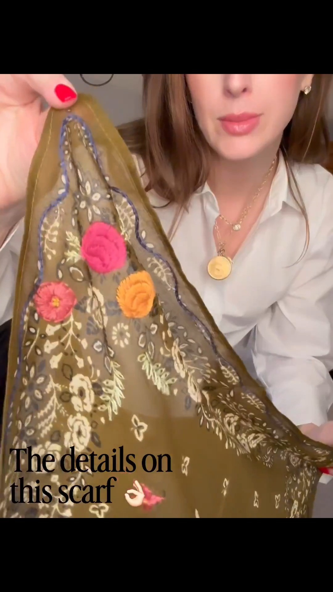 How good is the detail on this Chan Luu scarf? The embroidery is beautiful, and it’s one of those pieces that instantly makes an outfit feel more special. I linked all of the available colorways below.

This cropped Le Bop button-down is such a good staple—and for the price, such a find. I especially love the crisp poplin and that cuff detail. Wearing a size small.

Paired it with these dark-wash FRAME jeans, and the fit is so flattering. The high waist, the wash, the leg—so good. I’m wearing a size 26 and already know I’ll be living in these all fall. 

 #LTKOver40 #LTKSaleAlert #LTKTall