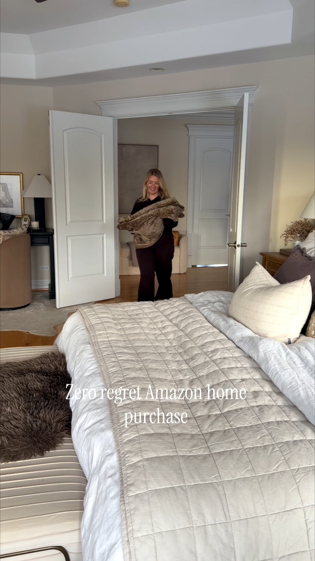 Zero regret Amazon home purchase for the bedroom! This quilt looks just like the PB one but it’s way less! We have this color and the off white/cream color in our basement bedroom! 

Amazon bedroom, Amazon finds, Amazon home, bedding, bedroom, velvet quilt, bedding sheets, home refresh, modern home, transitional home, 

#LTKHome #LTKSeasonal #LTKSaleAlert