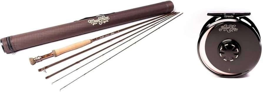 Moonshine Rod Co. Drifter II- 5wt 9' Plus Creede Reel- 45481 | Amazon (US)