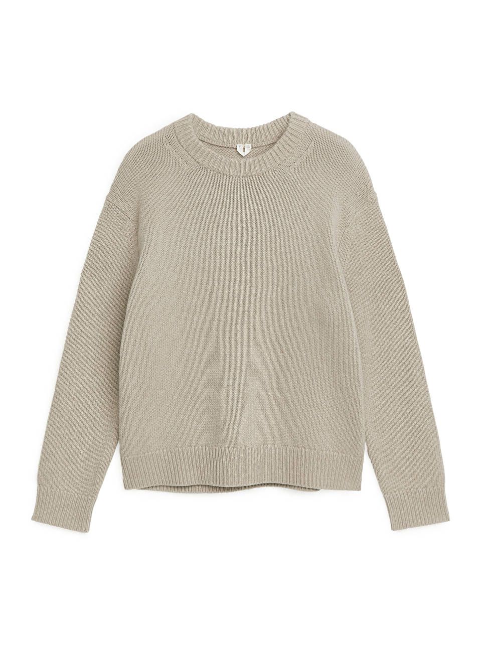 Pullover aus schwerem Wollstrick | ARKET (DE)