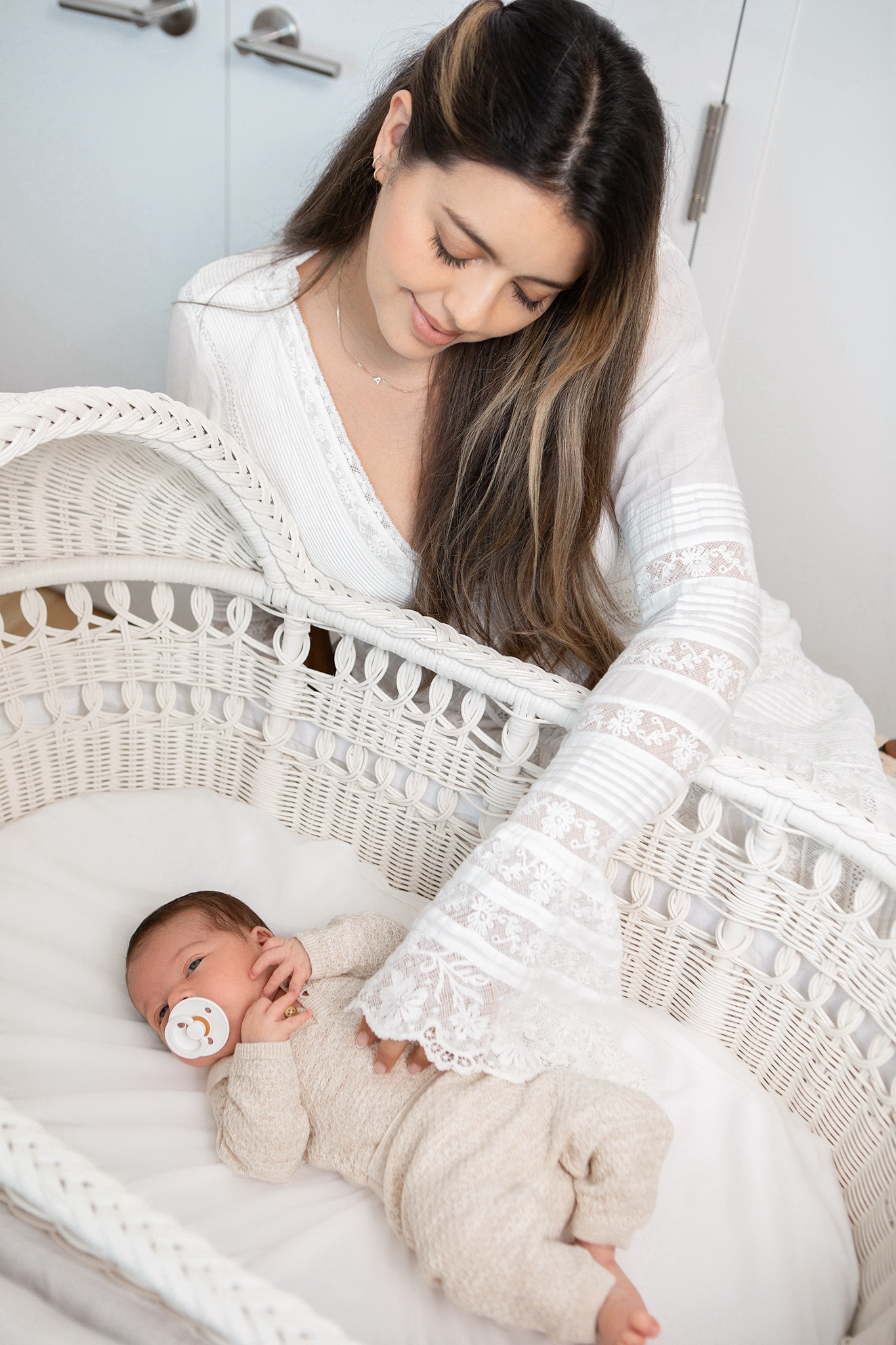 Perfect bassinet, Matress and sheets for a good night sleep!

#LTKBaby