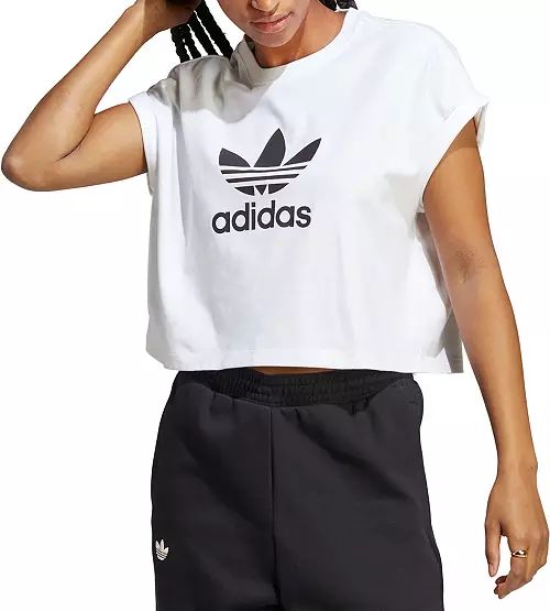 adidas Originals Women's Adicolor Classics Short Trefoil T-Shirt | Dick's Sporting Goods