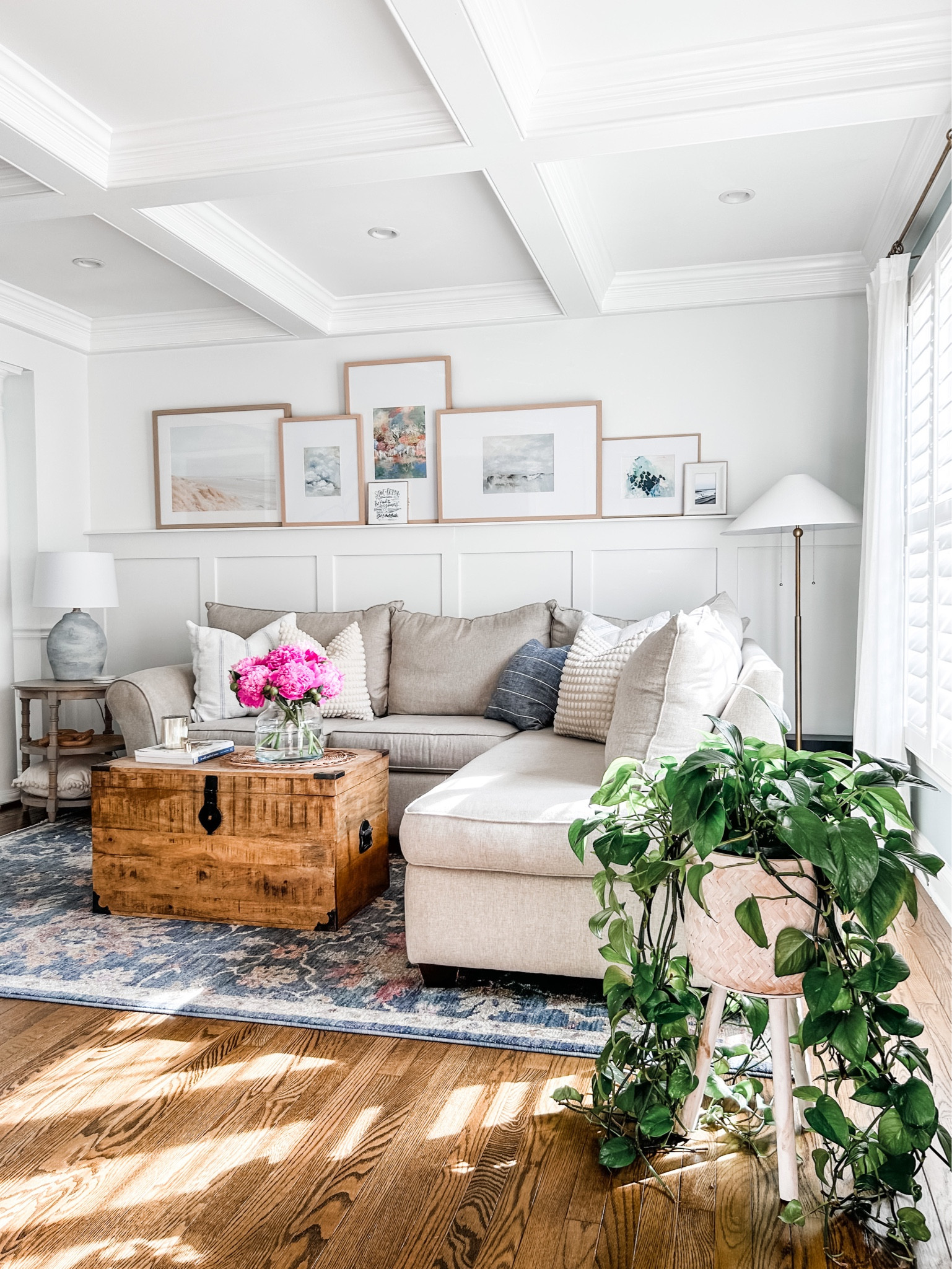 Living room decor!

Living room room, Loloi area rug, blue area rug, brass floor lamp, Studio McGee lamp, round end table, Creative Co-Op Round Mango wood table with cane shelves, wicker end table, grey side table, Amazon drapes, pinch pleat curtains, curtain rod, curtain clip rings, bamboo planter pot, tripod planter pot, natural wood frame, wood chain link decor, throw pillow with tassels, table decor, marble coasters, art prints, Lindsay Letters watercolor art print. 

#LTKFind #LTKhome #LTKstyletip
