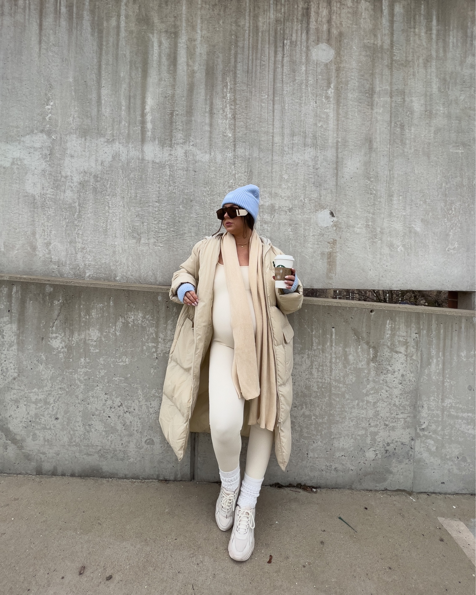 the viral Amazon unitard but make it maternity! size up mommas & you’re good to go