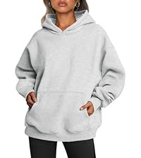 Trendy Queen Womens Oversized Hoodies Fleece Sweatshirts Fall Fashion Pullover Sweaters Winter Cl... | Amazon (US)