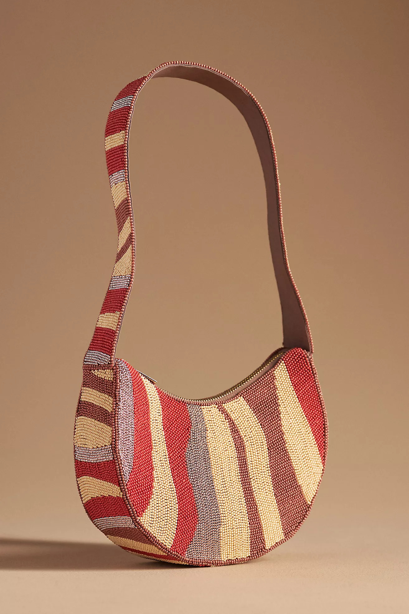 Beaded Crescent Shoulder Bag | Anthropologie (US)