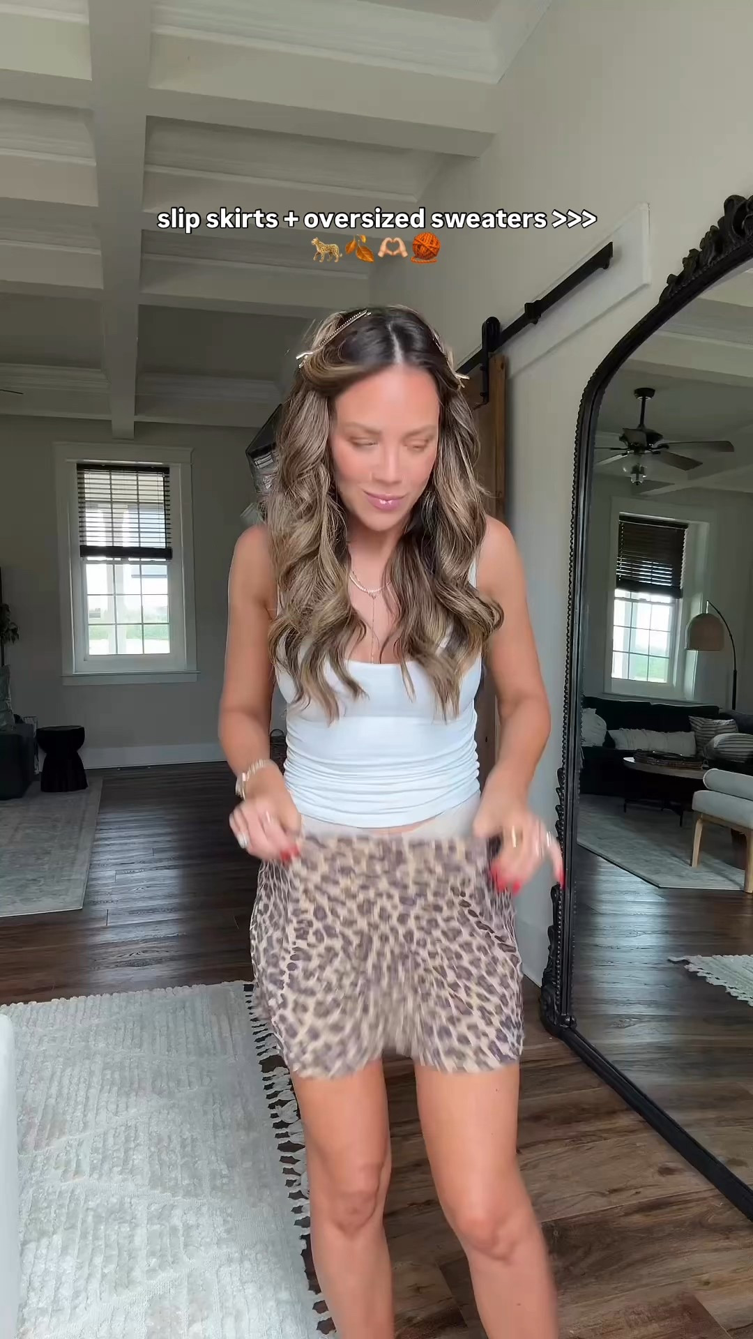 XS skort & M sweater! Slip skort + my fave amazon oversized sweater! These boots are back in stock and I wore them A TON last year. Linked extra Amazon skort and boot options! 

#LTKSeasonal #LTKFindsUnder50 #LTKFindsUnder100