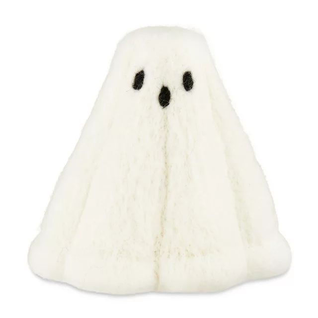 Halloween Felt Tabletop Decoration, Ghost, White, 4 in, Adult, by Way To Celebrate | Walmart (US)